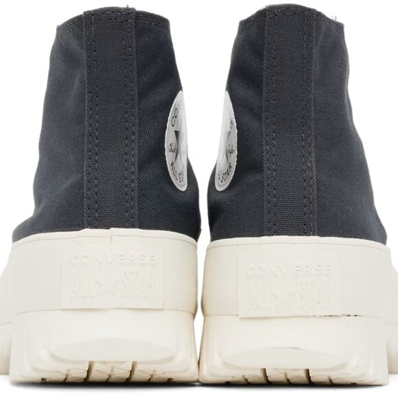 Converse Chuck Taylor All Star Lugged 2.0 High Dark Smoke Grey Size 10 Mens NEW - Picture 9 of 12